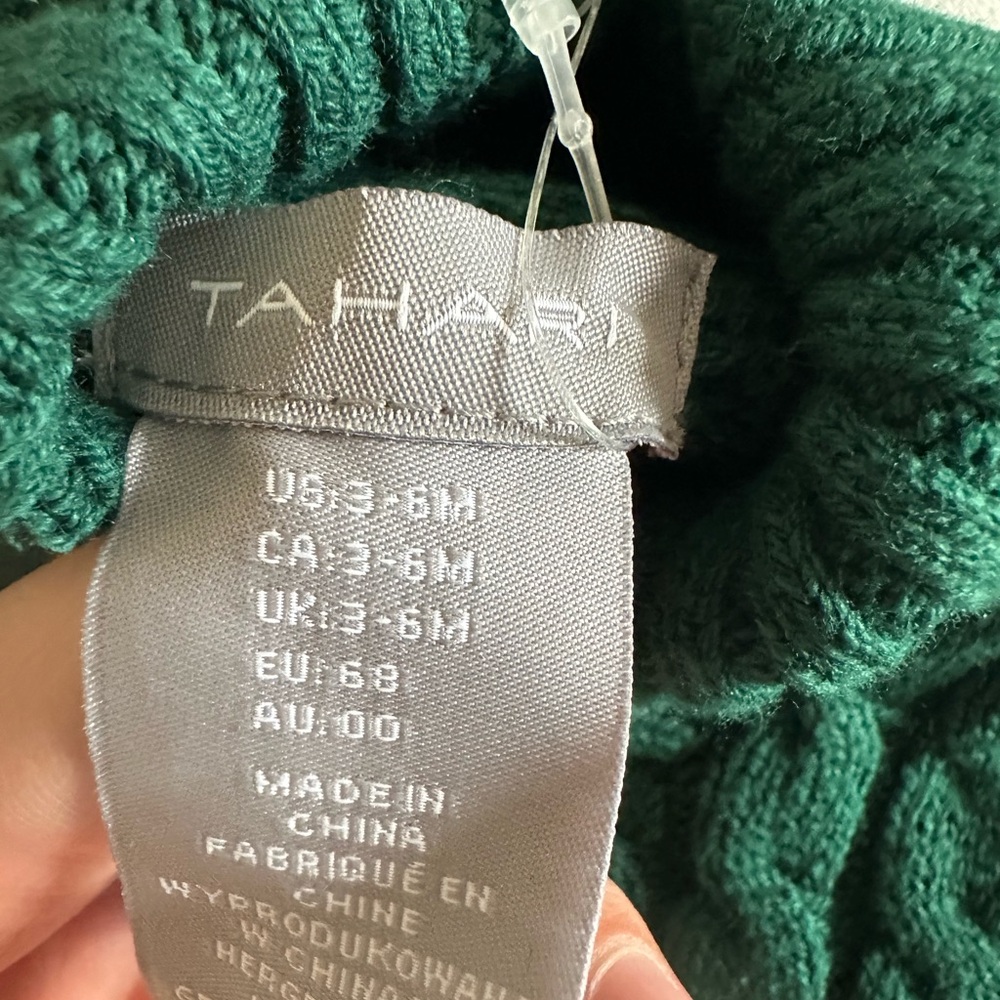 NWT Baby Green Knitted Winter Outfit - Picture 3 of 3
